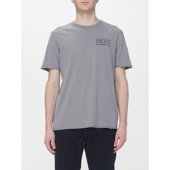 Diesel T-Shirt Men Grey